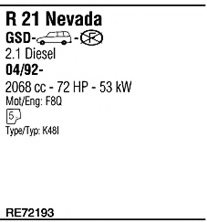 WALKER RE72193 Exhaust System